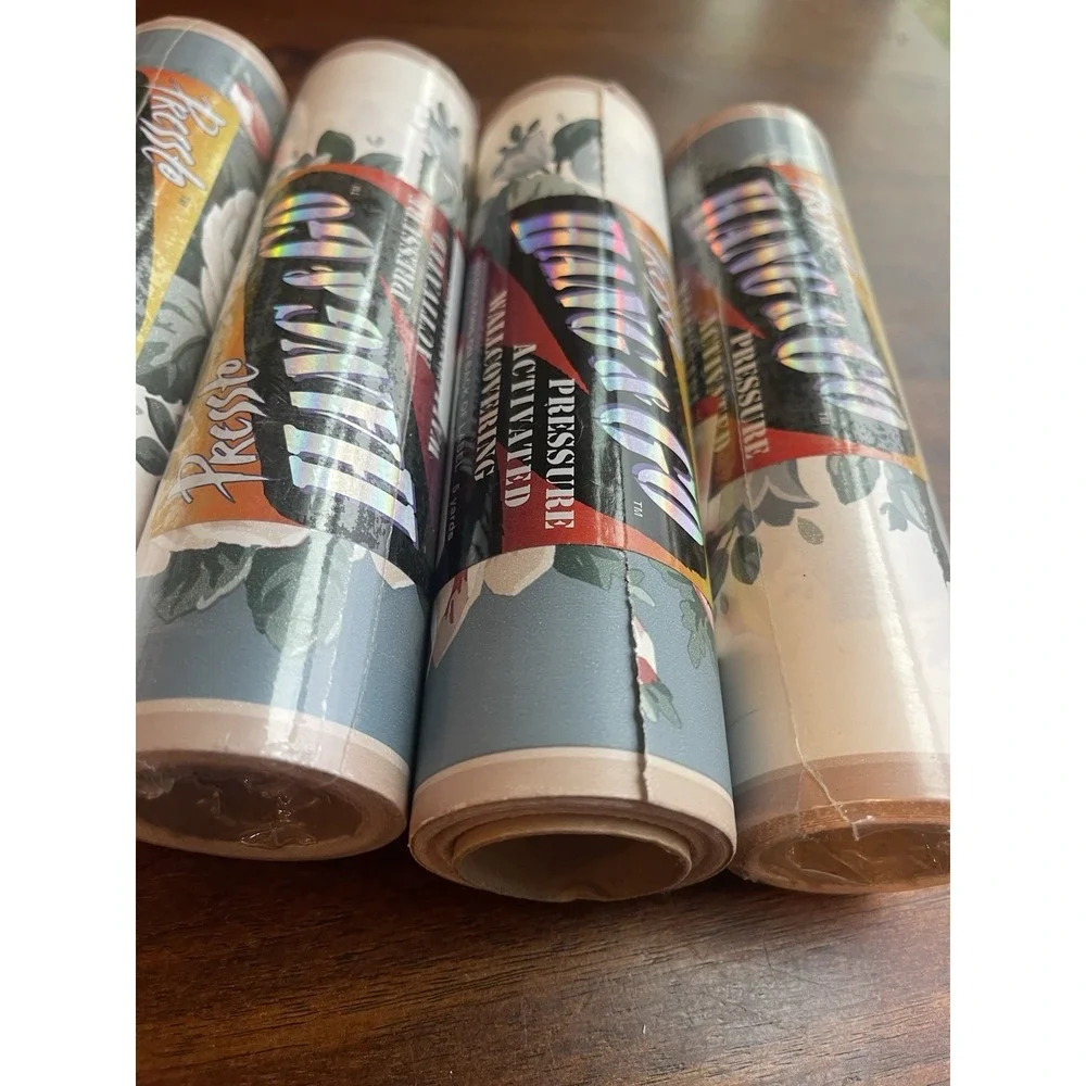5-Pressto Hang & Go Wall Boarder 5 Yards/roll Autumn Glow